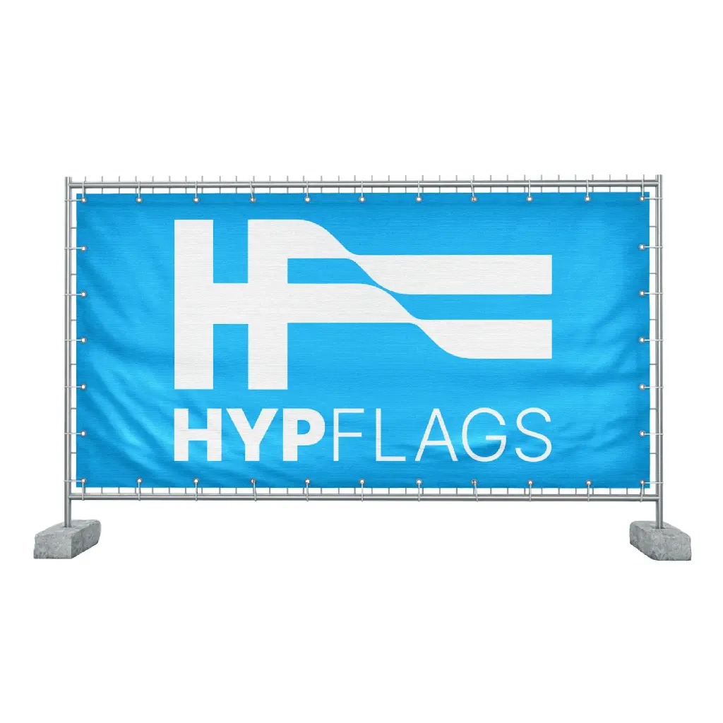 Heras Fence Banner